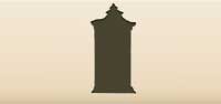 Pendulum Clock silhouette