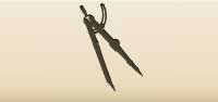 Drafting Compass silhouette