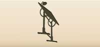 Drawing Table silhouette
