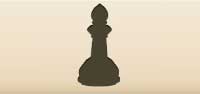 Chess Piece silhouette