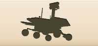 Planetary Rover silhouette