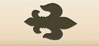 Fleur-de-Lis silhouette