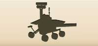 Planetary Rover silhouette