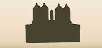 Nixie Tube Clock silhouette