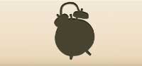 Alarm Clock silhouette
