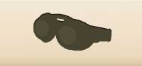 Goggles silhouette