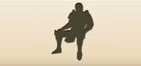 Knight silhouette