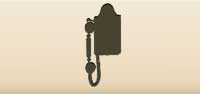 Telephone silhouette