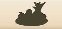 Fruit silhouette