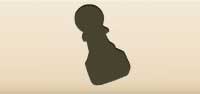Chess Piece silhouette