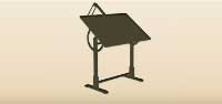 Drawing Table silhouette