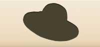Women's Hat silhouette
