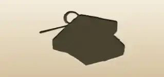 せっけんのシルエット