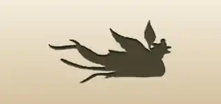 不死鳥のシルエット
