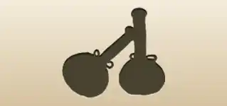 ハーブボールのシルエット
