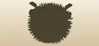 フグのシルエット