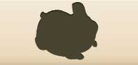 Money Toad silhouette