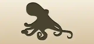 タコのシルエット
