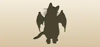 ネコのシルエット