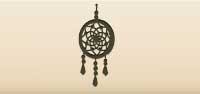 Dreamcatcher silhouette