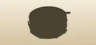 太鼓のシルエット