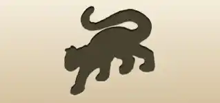 ネコのシルエット