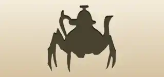 ティーポットのシルエット