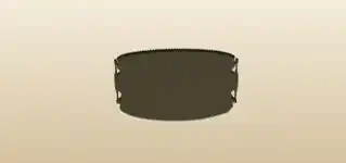 太鼓のシルエット