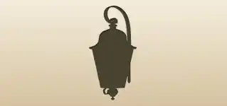 Lantern silhouette
