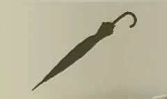 Umbrella silhouette