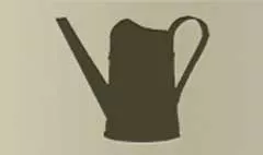 Watering Can silhouette