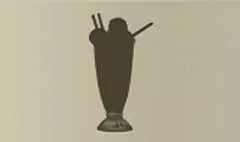 Milkshake silhouette