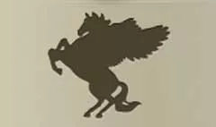 Pegasus silhouette