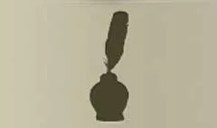 Inkwell silhouette