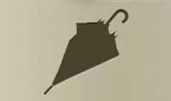 Umbrella silhouette