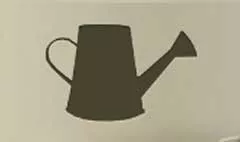 Watering Can silhouette