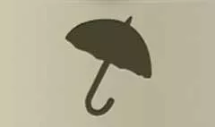 Umbrella silhouette