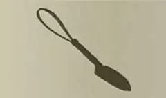 Garden Trowel silhouette