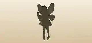 Fairy silhouette