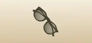 Eyeglasses silhouette