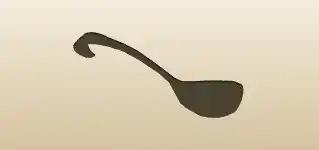 Ladle silhouette