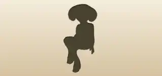 Satyr silhouette