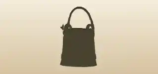 Wooden Bucket silhouette