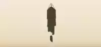 Wind Chimes silhouette
