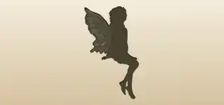 Fairy silhouette