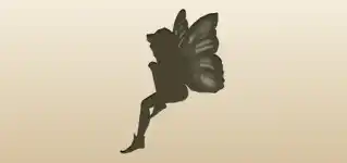 Fairy silhouette