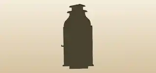 Lantern silhouette
