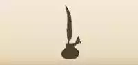 Inkwell silhouette