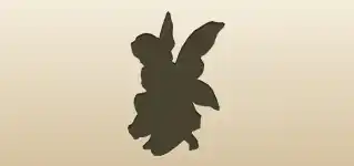 Fairy silhouette