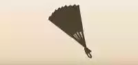 Hand Fan silhouette